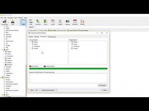 Navicat Structure Synchronization