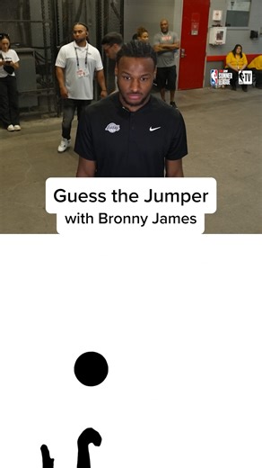 1.8M views · 13K reactions | Whose jumper is it? 樂 A round of 'Guess the Shot' with Bronny James! | NBA TV | Facebook