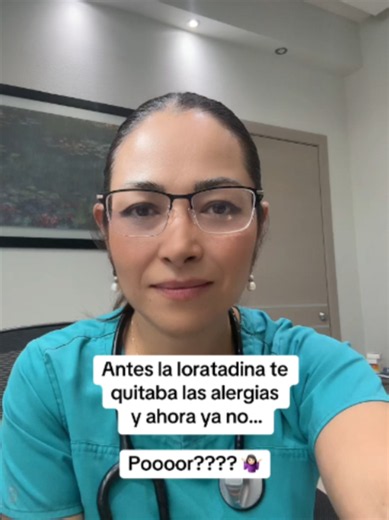 Si sientes que la loratadina ya no controla tus síntomas como antes, no siempre significa que tu cuerpo se haya