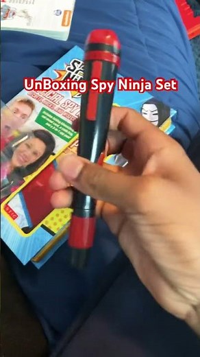 Unboxing Spy Ninja Set