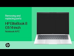 Removing & replacing parts | HP EliteBook 8 G1i 14-inch Notebook AI PC | HP Computer Service