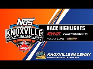 Knoxville Nationals Night #1 Highlights // August 6, 2025