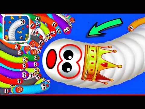 World’s Biggest Snake in Snake Lite 🐍🔥 | Epic Worm Battle Gameplay