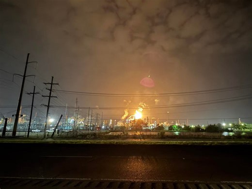Refinery fire extinguished after hours-long burn at Shell Norco
