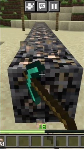 Você consegue prender a respiração até eu destruir esses blocos do Minecraft 🤔 #shorts