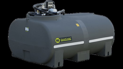 2000L DieselCadet™ Free-Standing Diesel Tank | TTi