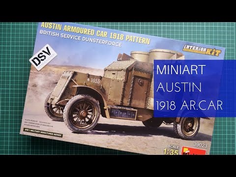 Miniart 1/35 Austin Armored Car 1918 Pattern Dunsterforce (39023) Review