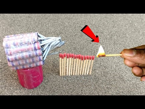 2025 Best Matchstick Chain Reaction Video | Amazing Experiment video |