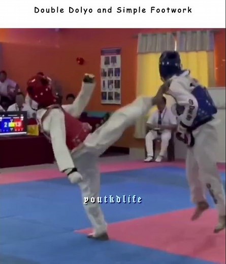 Simple Footwork In Taekwondo#taekwondo #kicks #worldtaekwondo #teakwondolifestyle