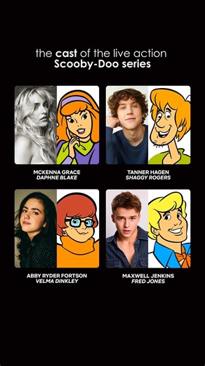 The Cast of the Live Action SCOOBY-DOO series