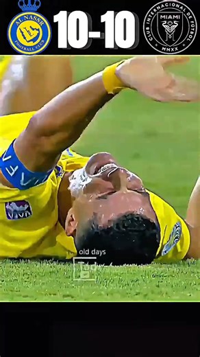 Ronaldo injured 😱 | Al Nassr VS Intermiami | Imajinary Final #trend #football #ronaldo vs #messi