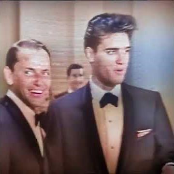 Elvis Presley and Frank Sinatra singing each other’s songs 1960