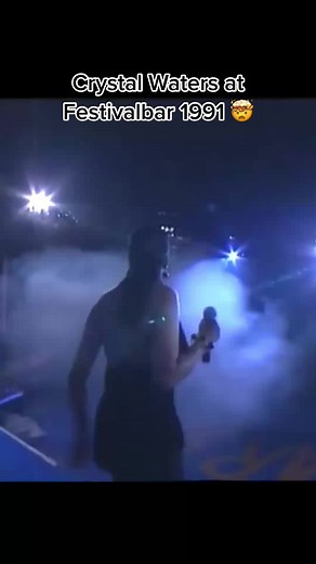 Crystal Waters Live Performance of 'Gypsy Woman (She's Homeless)'