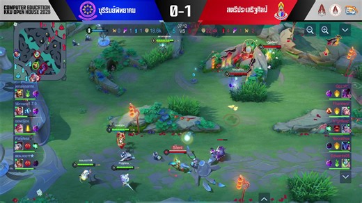 🔴Live การแข่งขัน E-SPORT (ROV) - รอบชิงชนะเลิศ ( Onsite ) ในกิจกรรม Computer Education KKU Open House 2025👾 ตารางแข่ง (Bo3) คู่ที่ 64 [13.15] สตรีประเสริฐศิลป์ VS บุรีรัมย์พิทยาคม ❗️หมายเหตุ : คู่ Live เป็นการสุ่มจากคณะกรรมการแข่งขัน Facebook : Computer Education KKU Open House IG : openhouse_comed.kku LINE Open Chat : Computer Education KKU Open House 2025 #OpenHouseComED2025 #OpenHouseComEDKKU2025 #การแข่งทักษะทางคอมพิวเตอร์ #ตอบปัญหา #ภาพยนตร์สั้น #wabpage #Esport #การออกแบบกราฟิก #หุ่นยนต์