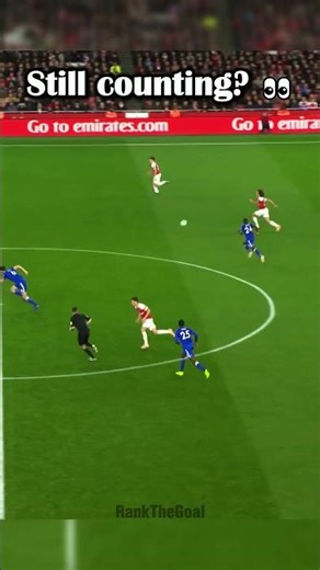 Arsenal vs Leicester Counter Attack 🥶 #football #shorts #premierleague