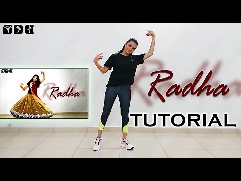 Step by step Dance TUTORIAL for RADHA song | Shipra's Dance Class