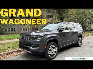 2024 Jeep Grand Wagoneer Review - PACKED with Features! But Luxury?...