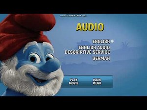 (Genuine Copy) The Smurfs DVD Menu Walkthrough