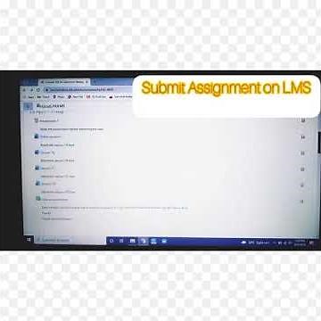 How to submit your Assignment on LMS📁