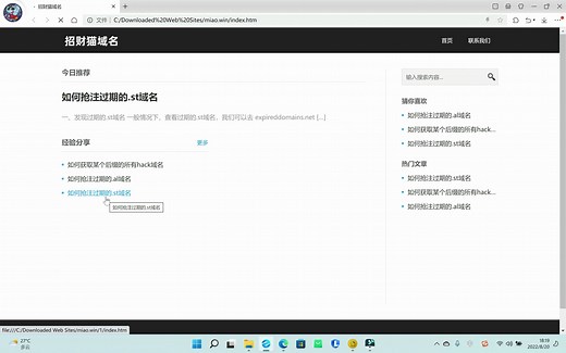 Cyotek WebCopy 整站下载教程