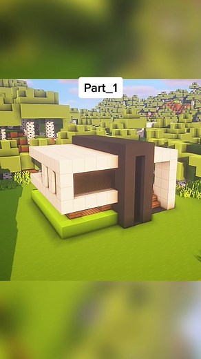 Modern House Building Tutorial in Minecraft