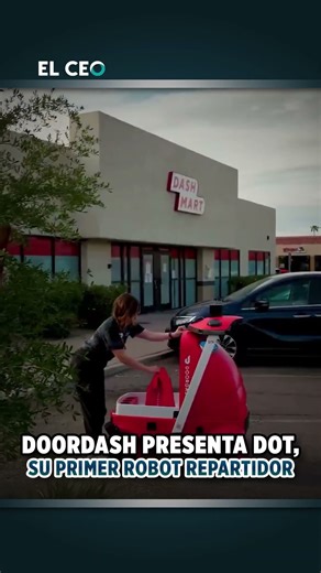 DoorDash presenta Dot, su primer robot repartidor