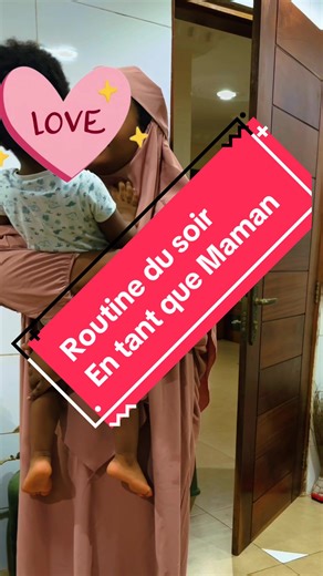 Routine du soir relaxante pour maman