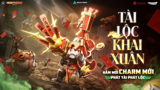 ✨ Check ngay hiệu ứng của các charm mới mùa này nào anh em ơi! 🛒 Rinh ngay mấy em charm hiệu ứng bắt mắt và thiết kế ngộ nghĩnh này thông qua TurBrick mùa 8 Tài Lộc Khai Xuân nhé! ____ Garena Delta Force đã có mặt trên iOS, Android và PC. Tải game và tham chiến ngay! #GarenaDeltaForce #GarenaDeltaForceVietNam | Garena Delta Force
