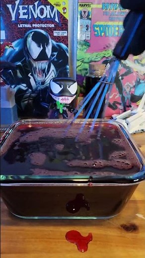 How To Make Venoms Symbiote From Spiderman