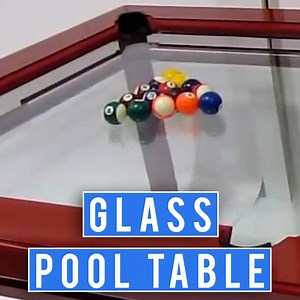 1.4M views · 7.4K reactions | This pool table is made of glass! | BestProducts.com | Facebook