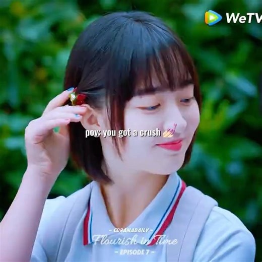 Lu Miao trying to look pretty… Hao Yue is confused 😭 #flourishintime #WeTV #zhanglinghe #dengenxi