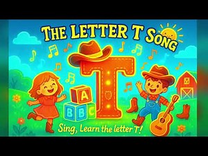 The Letter T Song | Fun & Easy Learning for Kids - Letter t