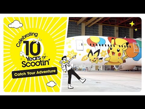 Catch your adventure on the Pikachu Jet