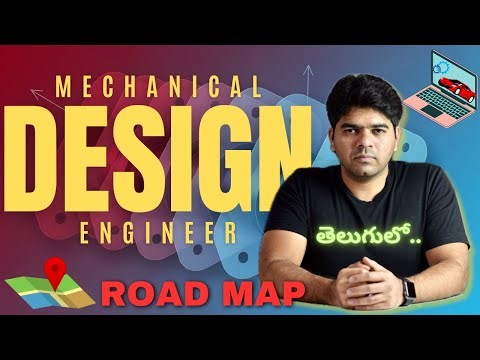 How to Become a Mechanical Design Engineer | Step-by-Step Guide from 1st Year of Engineering| Telugu