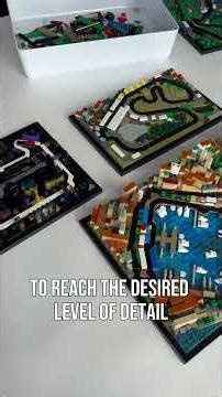 Building Spa-Francorchamps in LEGO day 1