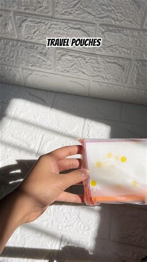 Travel essential pouches🌼link is in community post#feed#meesho#meeshohaul#meeshofinds#shopping#hail