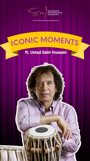 Shankar Mahadevan Academy on Instagram: "Iconic Moments at Shankar Mahadevan Academy | Ustad Zakir Hussain at Online Sangam 2021 ✨ One of the greatest maestros, Ustad Zakir Hussain shows how music is not just notes and rhythm, but a language of expression. Watch the full reel to experience his music, wisdom, and perspective. 🎶 #shankarmahadevanacademy #onlinesangam #ZakirHussain #indianmusic #MusicalWisdom #IconicMoments #JoyOfMusic #shankarmahadevan"