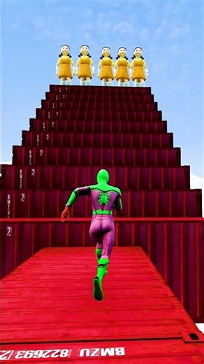 GTA 5 Epic Water Ragdolls | Spider-Man Jumps / Fails ep.16064 #shorts