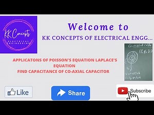 Finding Capacitance of Coaxial cable using Laplace's equation