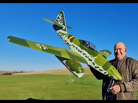HSDJETS ME 262 FIGHTER - TWIN 90mm EDF RC JET - PAUL AT NLMFC BALDOCK # 2 - 2022