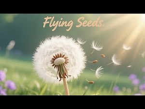 Flying Seeds: The Magical Journey of Dandelions | A Heartwarming Spring Nature Story