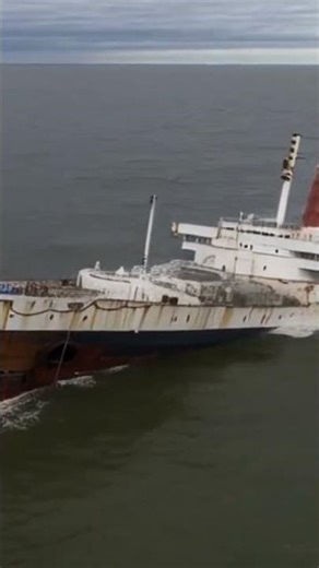 THE SS United States sinking (AI generated)