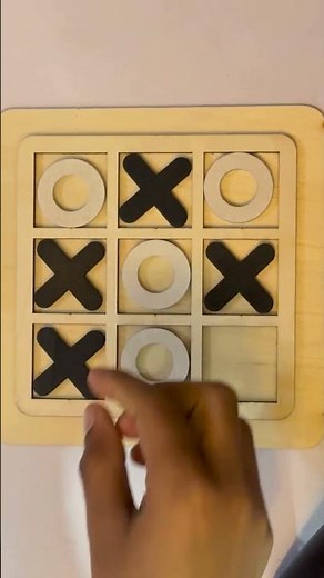 Tic Tac Toe (X and O) Round 3 🔥 | Who Wins This Time? #gamingshorts #games #tictactoe #shorts