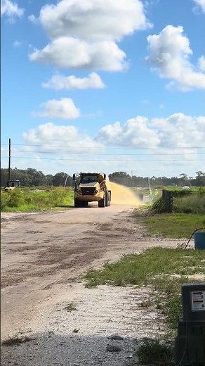 Applying StabRb 9166 from water truck