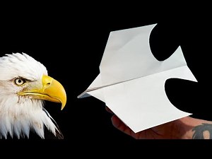 Jak vyrobit papírové letadlo v podobě orla, které létá daleko - jednoduchý návod