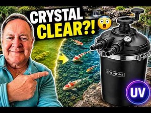 How to Get Crystal Clear Pond Water! 🐟 VIVOHOME Pressurized Pond Filter with UV Light Unboxing