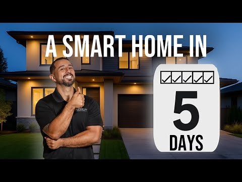 Full Smart Home AV Transformation In 5 Days.