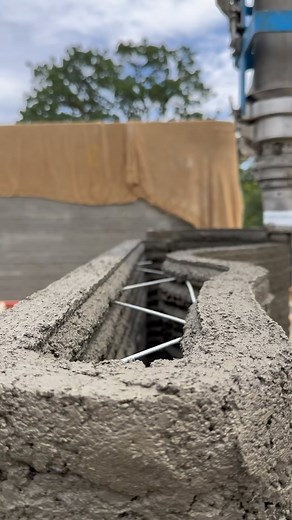 6 days of printing and you’ve got all the walls up for this 3D printed house, electrical rough in too! | Automate Construction