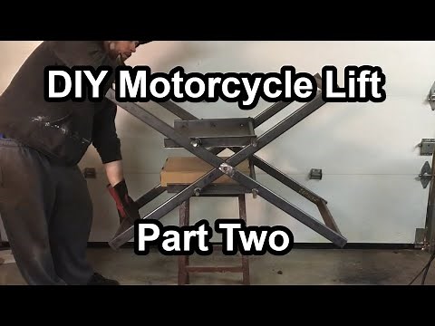 DIY Airbag Actuated Motorcycle Lift - Part 2