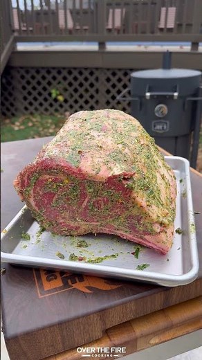Perfect Prime Rib | Over The Fire Cooking by Derek Wolf